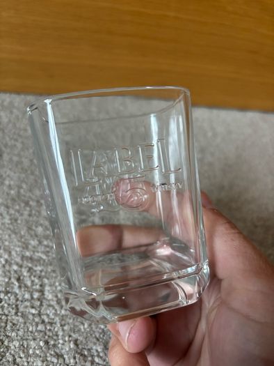 Glass label 5 Blended Scotch Whisky Glass