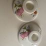 Wedgwood candle holders beautiful in meadow Sweet pattern Image 3