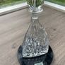 Heavy Cut Crystal Glass Decanter with Ball Stopper, 29cm, 1.63kg Image 5