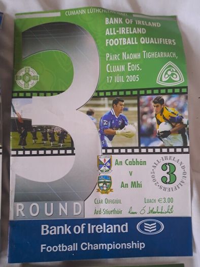 GAA Football Qualifier Programmes Bundle