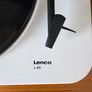 Lenco L-85 Turntable White vinyl record player Image 2