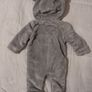 Warm cosy Hooded pramsuit all in one Image 6