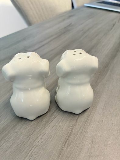 Bulldog Salt & Pepper Shakers