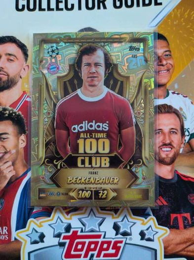 Franz Beckenbauer All-time 100 Club Topps Match Attax 20th Anniversary 2026/27