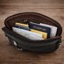 Handmade Leather Crossbody Sling Bag Genuine Leather Purse for Men & Women Image 7