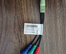 3.5mm mini AV male to 3RCA female audio video cable