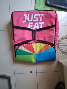just eat pizza delivery box