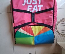 just eat pizza delivery box