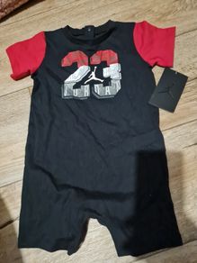Boys nike air jordan romper bnwt