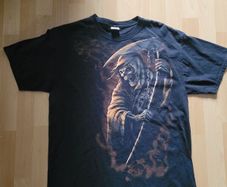 Grim Reaper Goth Rock Metal T-Shirt