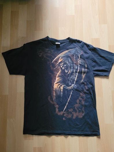 Grim Reaper Goth Rock Metal T-Shirt