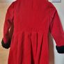 Elegant red Coat 7-8yrs Image 3