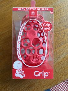 baby bottle Gripper pink - new