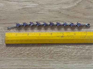 Purple and Pink Bracelet