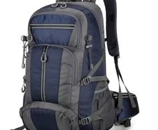 New 50L Navy Hiking Camping Backpack Unused & Unopened
