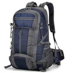 New 50L Navy Hiking Camping Backpack Unused & Unopened