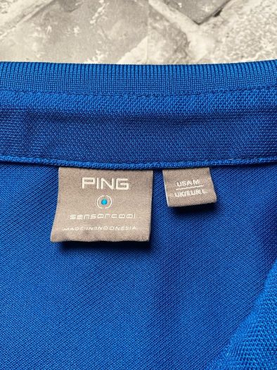 Ping Mens Golf Polo T-Shirt Size Large