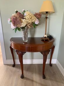 Demi Lune Hall Table