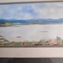 Signed watercooler framed picture seascape of west of ireland. Image 7