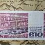 10 Pound B Series 13/10/81 Irish Note Image 2