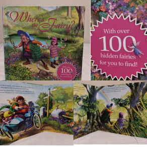 Where's The Fairy By Nick Harris Hardback Book