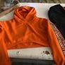 girls cargo pants and crop hoodie age 11-12 Image 4