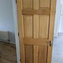 solid oak interior doors x6. Includes hinges and locks. 813mm wide x 2032mm high Image 6