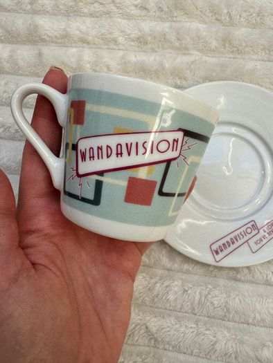 Disney Store WandaVision Teacup and Saucer Set new Damaged Box Please see photos