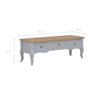 TV Cabinet Grey 100x35x35 cm Wood Image 8