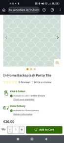 peel and stick backsplash