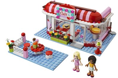 LEGO City Park Cafe Building
