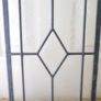 Antique Stunning  Leaded Stained Glass Window Art 39" x 9,5" Image 5
