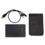 USB 2.0 to SATA 2.5" SSD/HDD Enclosure ABS Black (Brand New/Warranty) Image 3