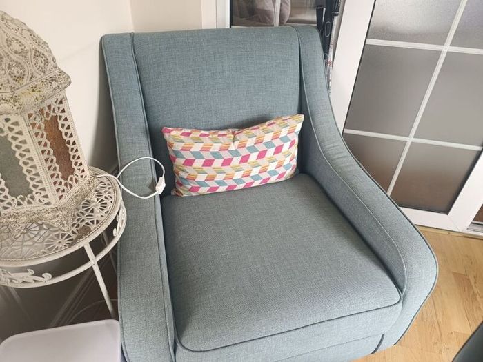 two seater couch and two chairs