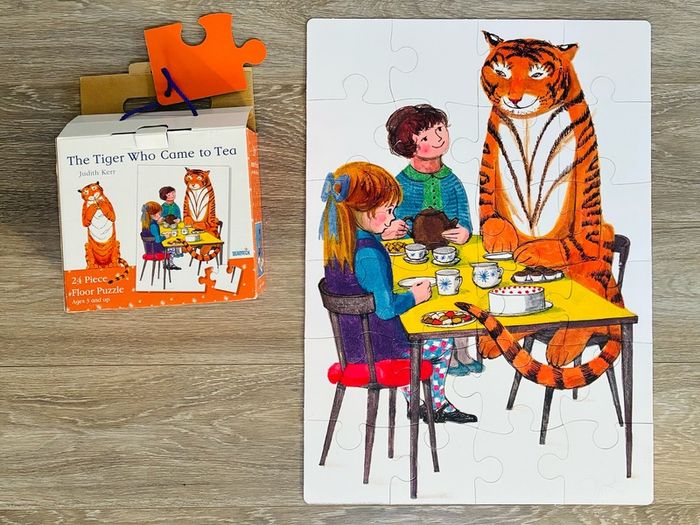 Giant Floor Puzzle - The Tiger Who Came to Tea