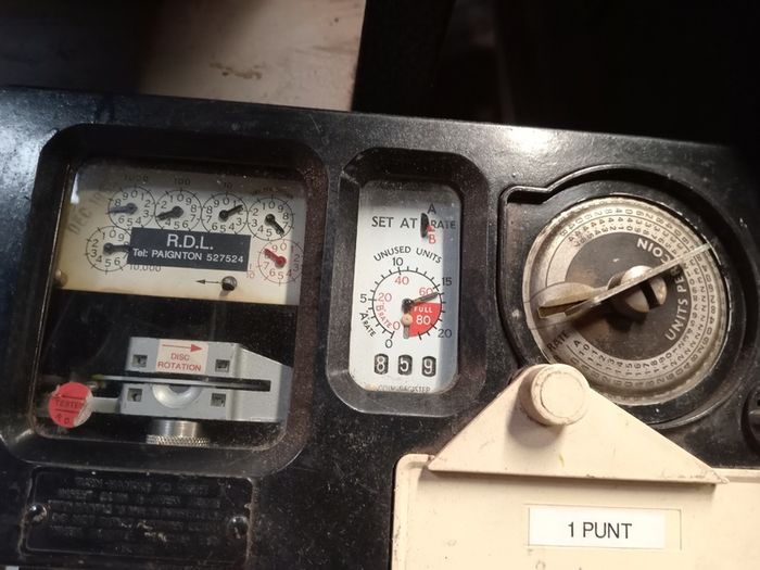 old  coin meter