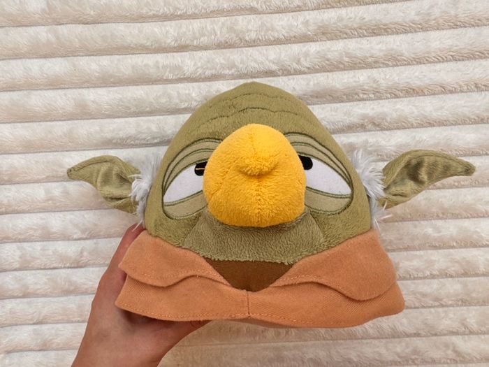Star Wars Angry Birds Plush Master Yoda 2013 Used approx. 20 cm. Please see photos