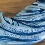 Vintage 1945 Seagull Pewter Angel Serving Spoon Utensil 10.5 inch Long Etain Zinn Canada. Image 5