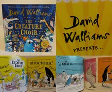 The Creature Choir By David Walliams Large Hardback Book