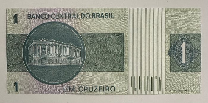 Brasil 1 Cruzeiro 1980 Banknote