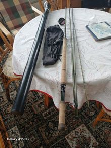 loomis sintrix 14ft salmon rod as new