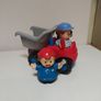 Fisher Price Little People Vintage Dump Truck & Figures Image 2