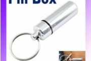 Aluminum Pill Box x 4 , Free Post