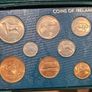 Ireland 1953 1954 1955 Coin Set in Original Holder Stunning Uncirculated Lustrous Coins! Amazing Set!! Image 2