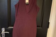 Boohoo bodycon V neck dress BNWT