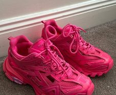 Authentic Balenciaga Track Sneakers Pink EU 38