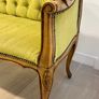 French Love Seat Vintage Settee Image 7