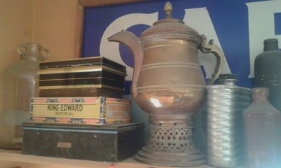 Large copper kettle