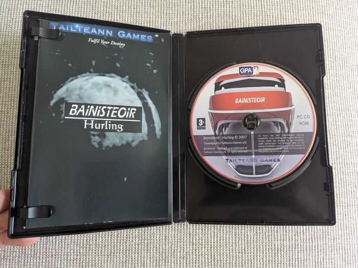 Bainisteoir Hurling - 2007 Irish GAA PC Game - Complete with Manual