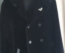 Dynamink England stimulated fur coat Sz L (12-16) - Rrp 129 Sterling